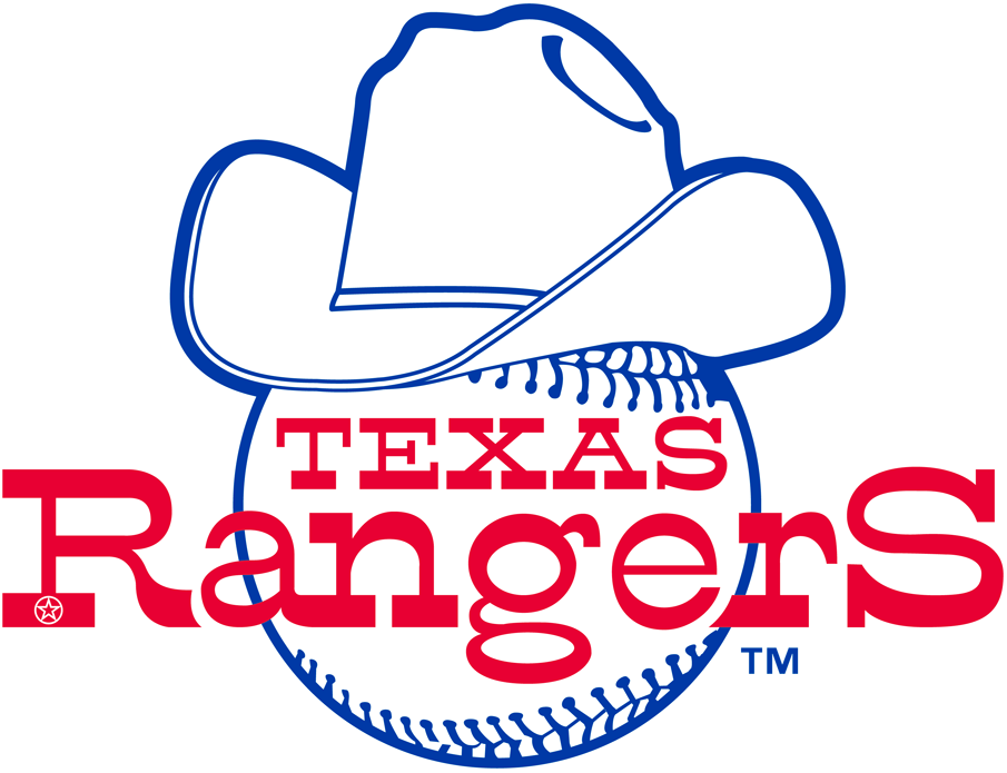 Texas Rangers 1981 Primary Logo iron on paper